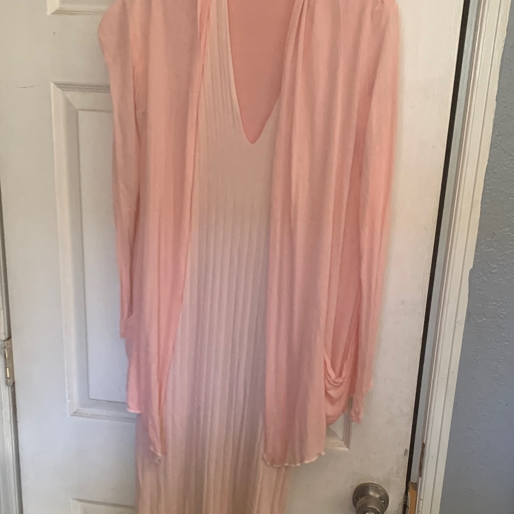 Make offer Dress with light cardigan perfect for lounge